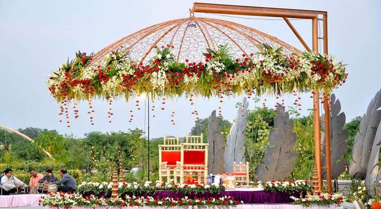 ANNIVERSARY FLOWER DECORATION IN PUSHKAR